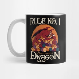 Rule No.1 Never trust a dragon Mug